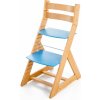 Dětský stoleček s židličkou Hajdalánek rostoucí židle Alma buk modrá