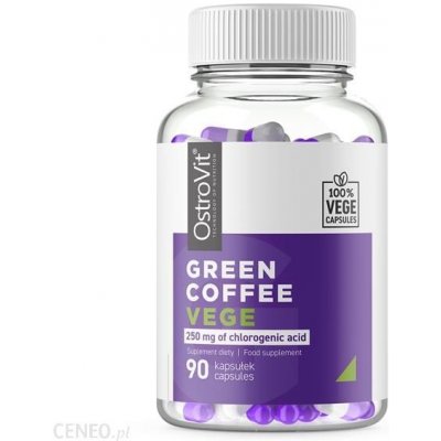 Bio detox Zelená káva Green Coffee Vege 500 mg 90 kapslí