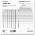 Optys 1145 Kontrolní lístek dvojitý – Hledejceny.cz