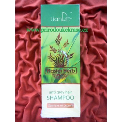 TianDe Šampon na šedivějící vlasy 420 ml – Zboží Mobilmania