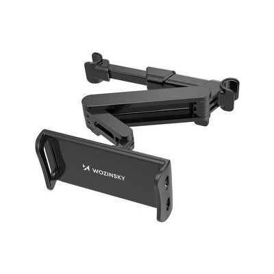 AppleMix Držák do auta WOZINSKY pro Apple iPhone / iPad - pohyblivé rameno - na opěrku hlavy - černý | Zboží Auto