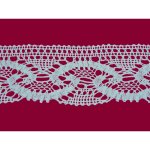 Bavlněná paličkovaná krajka 2030/60mm bílá/5m – Zboží Dáma