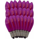 ElektroSkalka Svíčky LED žárovky 14V až 55V/0,3W E-10 22ks Filament růžové (1ks) – Hledejceny.cz