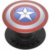 Držák na mobil PopSockets PopGrip Marvel - Enamel Doomed Captain America Shield 113022