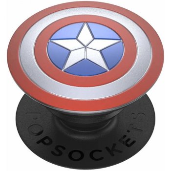 PopSockets PopGrip Marvel - Enamel Doomed Captain America Shield 113022