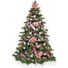 Vánoční stromek LAALU Ozdobený stromeček PRINCEZNA ANNA 180 cm s 103 ks ozdob a dekorací