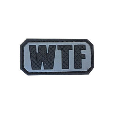 ARMED PATCHES PVC nášivka WTF – Zboží Dáma