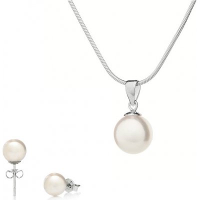 Buka Jewelry Set Akoya vpichovací náušnice a přívěsek – Sleviste.cz