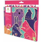 Scratch Art vyškrabávání lesní zvířátka – Hledejceny.cz