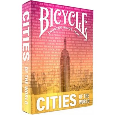 Bicycle Pokerové karty Cities of the World – Zboží Mobilmania