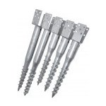 Zemní vrut žárový zinek 121x885x2 mm, ZV121 – Hledejceny.cz