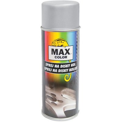 Mako Color Max Color barva na disky kol stříbrný 400 ml – Zboží Mobilmania