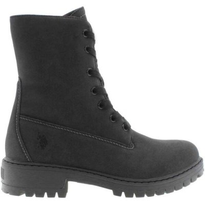 U.S. Polo Best Price Women Footwear Boot black – Zboží Mobilmania