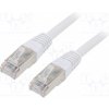 síťový kabel Gembird PPB6-5M Patch, TP, 6, lanko, CCA, PVC, 5m, šedý