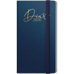 Baloušek TISK Luxi A5 týdenní 2026 modrý – Zboží Dáma