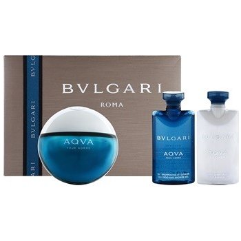 Bvlgari Aqva Pour Homme EDT 100 ml + voda po holení 75 ml + sprchový gel 75 ml + etue dárková sada