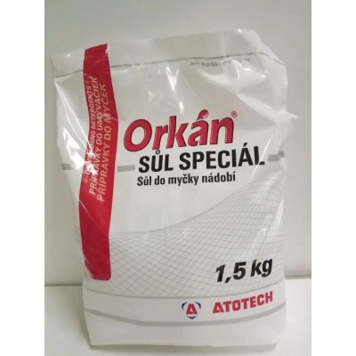Orkán granulovaná regenerační sůl do myčky Qemetica 2 kg – Zbozi.Blesk.cz