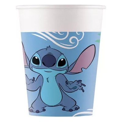 Procos Papírové sklenice Stitch 200 ml – Zbozi.Blesk.cz