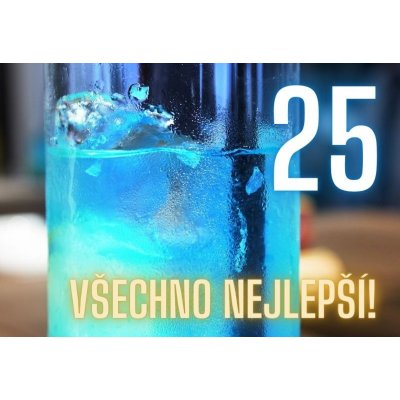 Kartička k narozeninám 25 – Hledejceny.cz