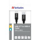 Verbatim 48871 USB 3.1 Type-C to USB-A, 100cm, černý