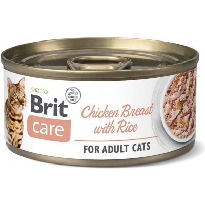 Brit Care Cat Chicken Breast with Rice 24 x 70 g – Zboží Mobilmania