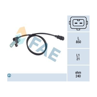Generátor impulsů, klikový hřídel FAE 79019 – Hledejceny.cz