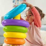 Fisher-Price obří kroužky na tyči – Zboží Mobilmania