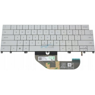 Klávesnice Dell Xps 13 PLUS 9320 / Sil LED – Zboží Živě