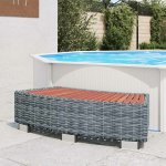Meedo Schůdek k vířivce polyratan 92 x 45 x 25 cm – HobbyKompas.cz