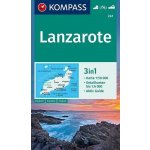 Lanzarote 1:50 000 - KOMPASS-Karten GmbH – Hledejceny.cz