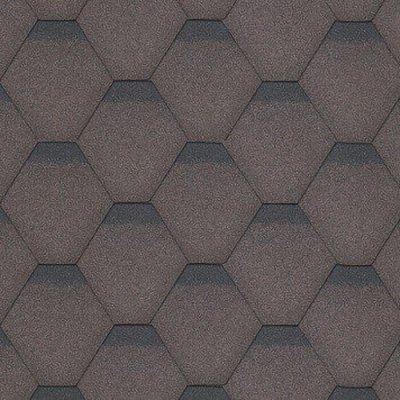 Shinglas Rock Hexagonal hnědá 3 m² – HobbyKompas.cz
