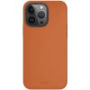 Pouzdro a kryt na mobilní telefon UNIQ Lino Hue MagClick iPhone 15 Pro Max - oranžové