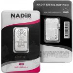 Nadir Metal Rafineri stříbrný slitek 20 g – Zboží Dáma