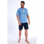 Cornette 326/169 Cool pánské pyžamo krátké modré – Zboží Dáma Cornette 326/169 Cool pánské pyžamo krátké modré – Zboží Dáma
