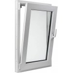 Bravo Plastové okno UNI OS1 60X90 L, bílé – Sleviste.cz