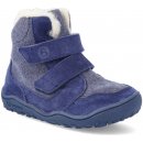 bLIFESTYLE barefoot zimní obuv s membránou Eisbär modrá