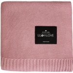 Lullalove Velká bambusová dečka Pivoňka Úplet klasický – Sleviste.cz