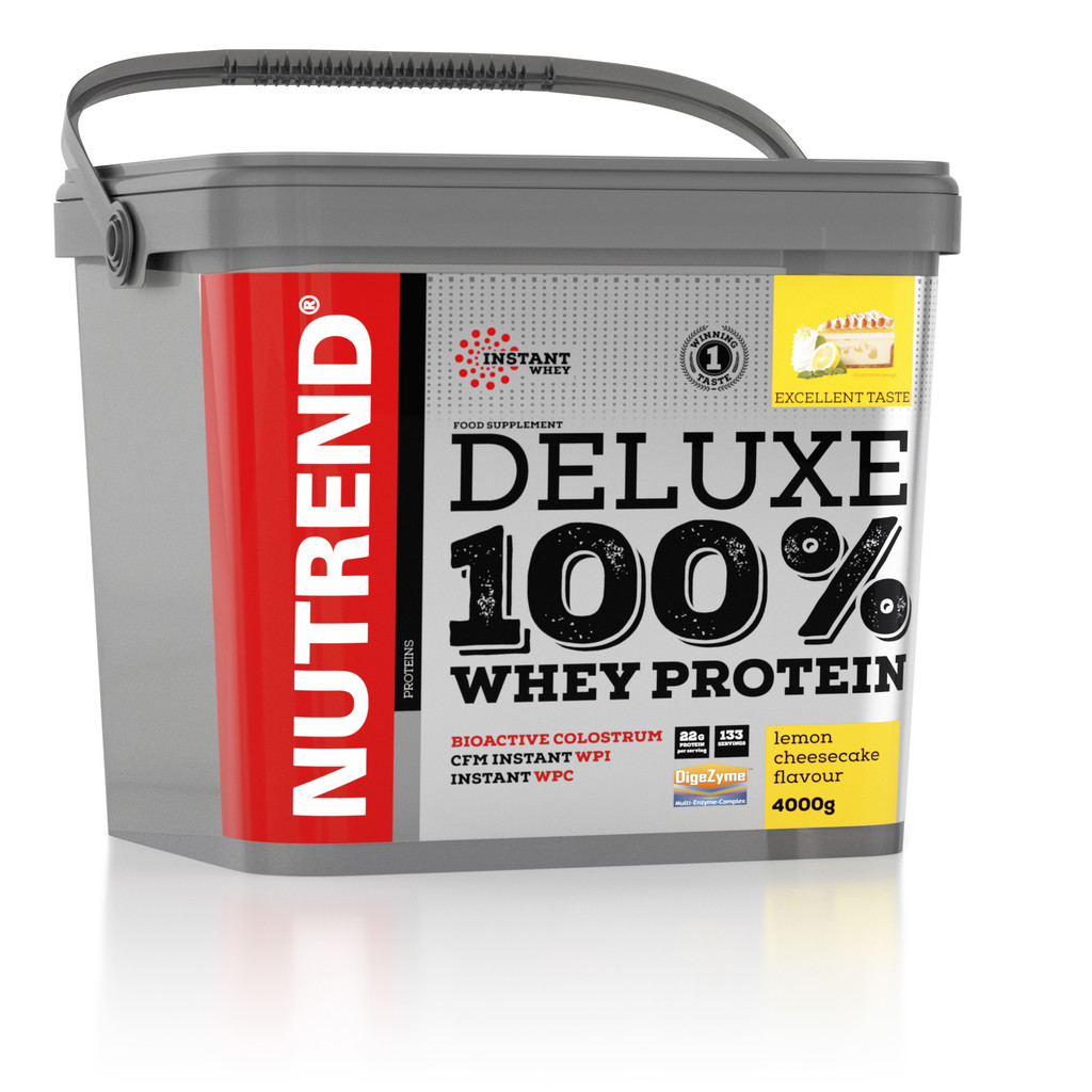 NUTREND DELUXE 100% Whey Protein 4000 g od 1 935 Kč - Heureka.cz