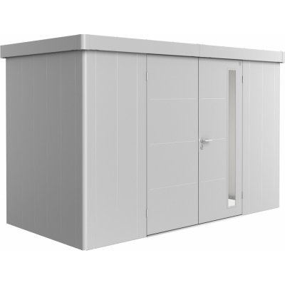 Biohort Neo 1D dvoukřídlé dveře 348 x 180 cm stříbrný