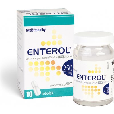 ENTEROL POR 250MG CPS DUR 10 – Zboží Mobilmania