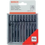 Bosch sada 10 ks pilových plátků do kmitací pily na DŘEVO s T stopkou – Hledejceny.cz