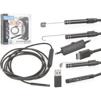 GEKO Inspekční kamera, endoskop, průměr 5.5mm, Android | Zboží Auto