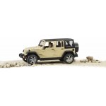 Bruder 2525 Auto JEEP WRANGLER RUBICON béžová – Zboží Dáma