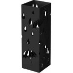 Stojan na deštníky, motiv kapky, černý, výška 49 cm – Sleviste.cz