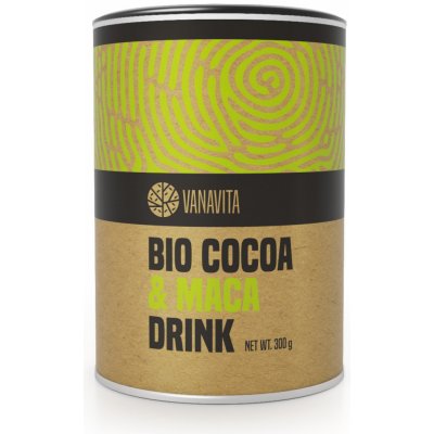 VanaVita BIO Cocoa & Maca Drink 300 g – Zboží Mobilmania