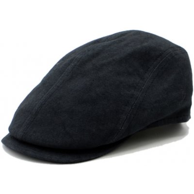 Fiebig Headwear since 1903 Pánská letní bavlněná bekovka s elastanem černá duck cap – Hledejceny.cz