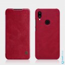 Pouzdro Nillkin Qin Book Xiaomi Redmi Note 7 červené
