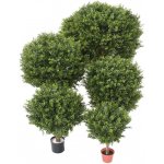 BUXUS KOULE RED DAY UV, 60cm