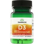 Swanson Vitamín D3 1000 IU 30 kapslí – Hledejceny.cz