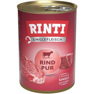 Rinti Singlefleisch čisté hovězí 12 x 400 g – Hledejceny.cz